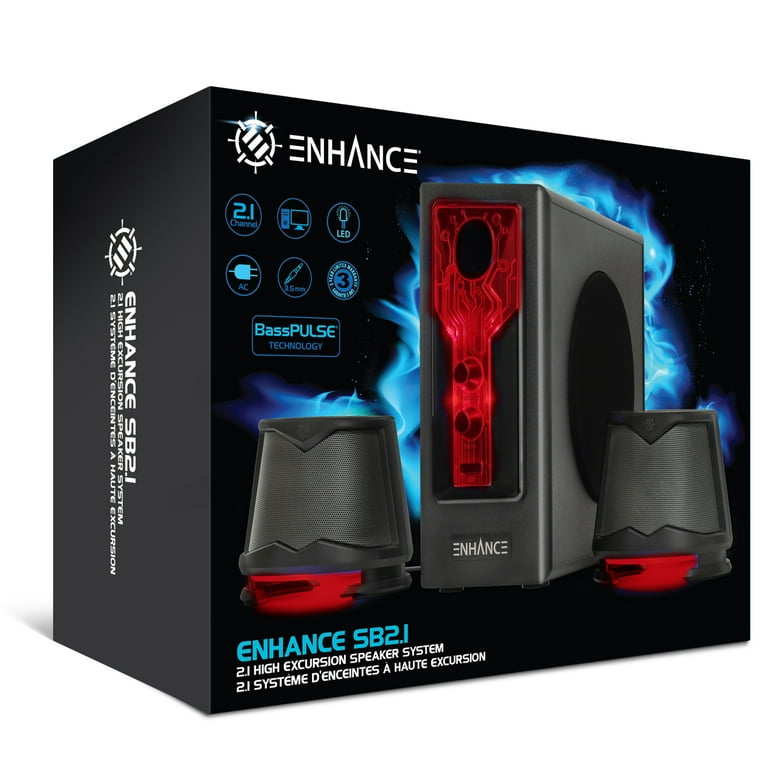 2.1 bass cheap speakers