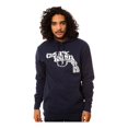thumbnail image 2 of Crooks & Castles Mens The Snub Text Hoodie Sweatshirt, Blue, X-Large, 2 of 2