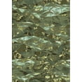 thumbnail image 1 of Ahgly Company Indoor Rectangle Patterned Dark Forest Green Novelty Area Rugs, 2' x 5', 1 of 6