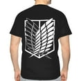 thumbnail image 7 of Attack On Titan Men's Short-Sleeve T-Shirt Summer Casual Tee Top Breathable Crewneck T-Shirt Medium, 7 of 7