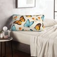 thumbnail image 6 of Honeii Butterflies Decorative Throw Pillow Case - Elevate Your Couch, Sofa, or Bed with Stylish Home Decor, Perfect Gift Idea-16"x24", 6 of 6