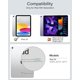 thumbnail image 2 of Funda con teclado ZENLU para iPad 10th (2022) 11th (2025) Gen White, 2 of 9