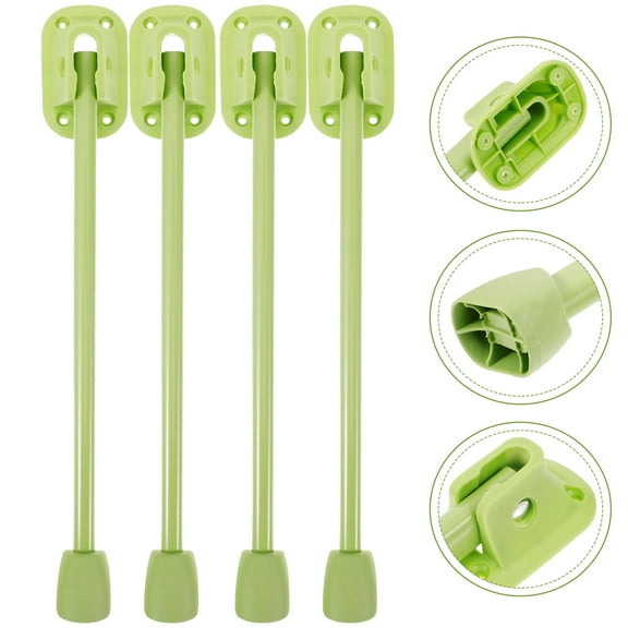 Hytrove Removable Table Legs Foldable Table Legs Light Green Iron 4Pcs
