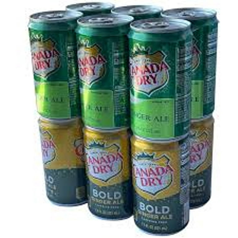 Canada Dry® Bold Vanilla Bean Ginger Ale Mini Cans, 6 cans / 7.5 fl oz -  Harris Teeter