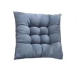 thumbnail image 2 of Hvmvliv Outdoor Chair Cushions Memory Foam Chair Pads Frosted Chair Cushion Dining Chair Cushion Office Home Seat Cushion Non-Slip(30x30cm) Gray, 2 of 3