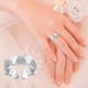 thumbnail image 5 of Fiudx Zirconia Cúbica, Elegante Alegría de Mariposa, Anillo de Compromiso Atemporal, Regal Romántico de Boda, Celebración de Aniversario de Compromiso, Brillo de Alma para Mujeres y Niñas, Diseño Com, 5 of 6