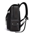 thumbnail image 5 of PRIYAL PU Leather Laptop Backpack,Vintage Travel Rucksack for Work,Travel,Large Casual Daypacks, 5 of 8