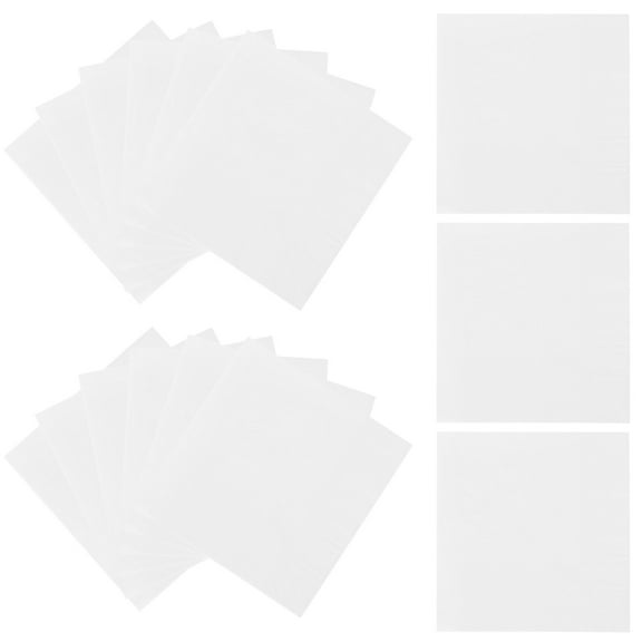 LEORX White Tissue Napkins for Party Use Made from Wood Pulp Perfect for Easy Cleanup