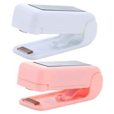 Mini Bag Sealer, Battery Powered Handheld Heat Sealer 2 PCS Housewares Plastic Bag Sealer for Snack Food Storage