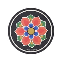 Korean Traditional wappen36, Korean Traditional Patterned Silicone Patch, 48x48mm, Patches for Clothes, Backpacks, Hat, Jackets etc DIY Patches