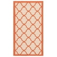 thumbnail image 2 of Safavieh Courtyard Amber Geometric Indoor/Outdoor Area Rug, Beige/Terracotta, 2'7" x 5', 2 of 9