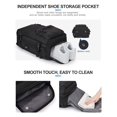 thumbnail image 3 of Mochila de mano VGCUB Large Travel 40 L para mujeres y hombres, color negro, 3 of 9