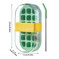 thumbnail image 3 of Portable Ice Cubes Bottle, Easy-Release, Leak-Proof, with Straw, , for Juice/Coffee, Outdoor Travel Drinkware, 3 of 4