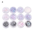 thumbnail image 7 of UDIYO 12 Jars/1 Box Shiny Sweet Pattern Manicure Nail Art Eye Make-up Sequin DIY Tool, 7 of 7