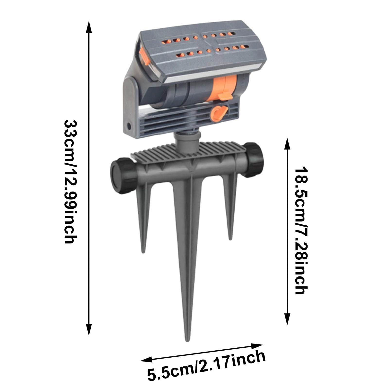 Garden Sprinkler Set,Tripod Sprinkler,Upgraded Small Oscillating Sprinklers,Watering Wide Coverage,Sprinklers for Yard Grass Garden