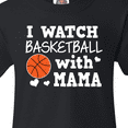 thumbnail image 4 of Inktastic I Watch Basketball with Mama Youth T-Shirt, 4 of 5