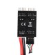 thumbnail image 4 of HUB de extensión USB 2.0 de 1 puerto macho a 2 puertos macho de 9 pines a 9 pines dobles con cable de alimentación SATA, 4 of 5