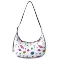 thumbnail image 1 of Space Geek Adjustable Strap Crossbody Bag Lightweight Nylon Space Galaxy Astronaut Planet Starry Night Cosmos Outer Space Cute Celestial Design, 1 of 5