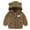 Coffee, variant on XXWXYD Baby Girls Boys Jacket Bear Ears Hooded Outerwear Zipper Warm Winter Coat for Casual Soft Comfortable Clothing(12-18 Months,Navy)