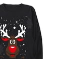 thumbnail image 4 of LSLJS Christmas Pajamas Pyjamas de Noël Assortis pour la Famille, Style Décontracté Laid de Noël Imprimé à Manches Longues et Col Rond, pour Adultes et Enfants Ensemble de Vêtements de Nuit de Vacances, 4 of 7