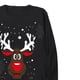 thumbnail image 3 of Sudadera de Navidad Para Mujeres de La Familia Jersey de Navidad Con Estampado de Lunares en 3D A Juego Odeerbi ODB189000, 3 of 6