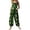 Green, variant on Gyujnb Women's St. Patrick's Day Overalls - Leprechaun Hat & Shamrock Print Pocketed Wide Leg Jumpsuit for Irish Festival,XXL