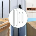 thumbnail image 3 of Cabinet Door Bumper 2 Sizes Chair Bumpers 4PCS Transparent Protect Walls Bumper, 3 of 4