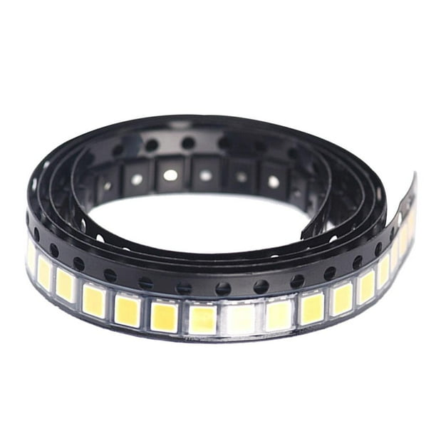 100x Diodos de Abalorios LED Cola SMD 2835 Brillante 24lm Iluminación de Retroiluminación de TV LCD