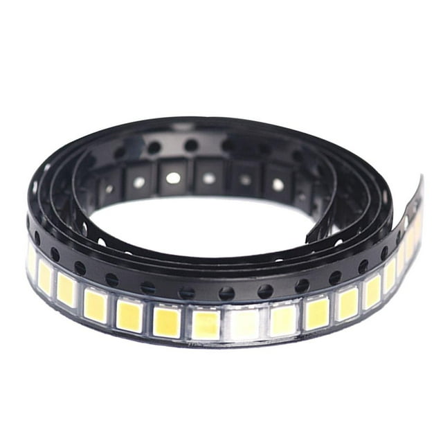 100x Diodos de Abalorios LED Cola SMD 2835 Brillante 24lm Iluminación de Retroiluminación de TV LCD