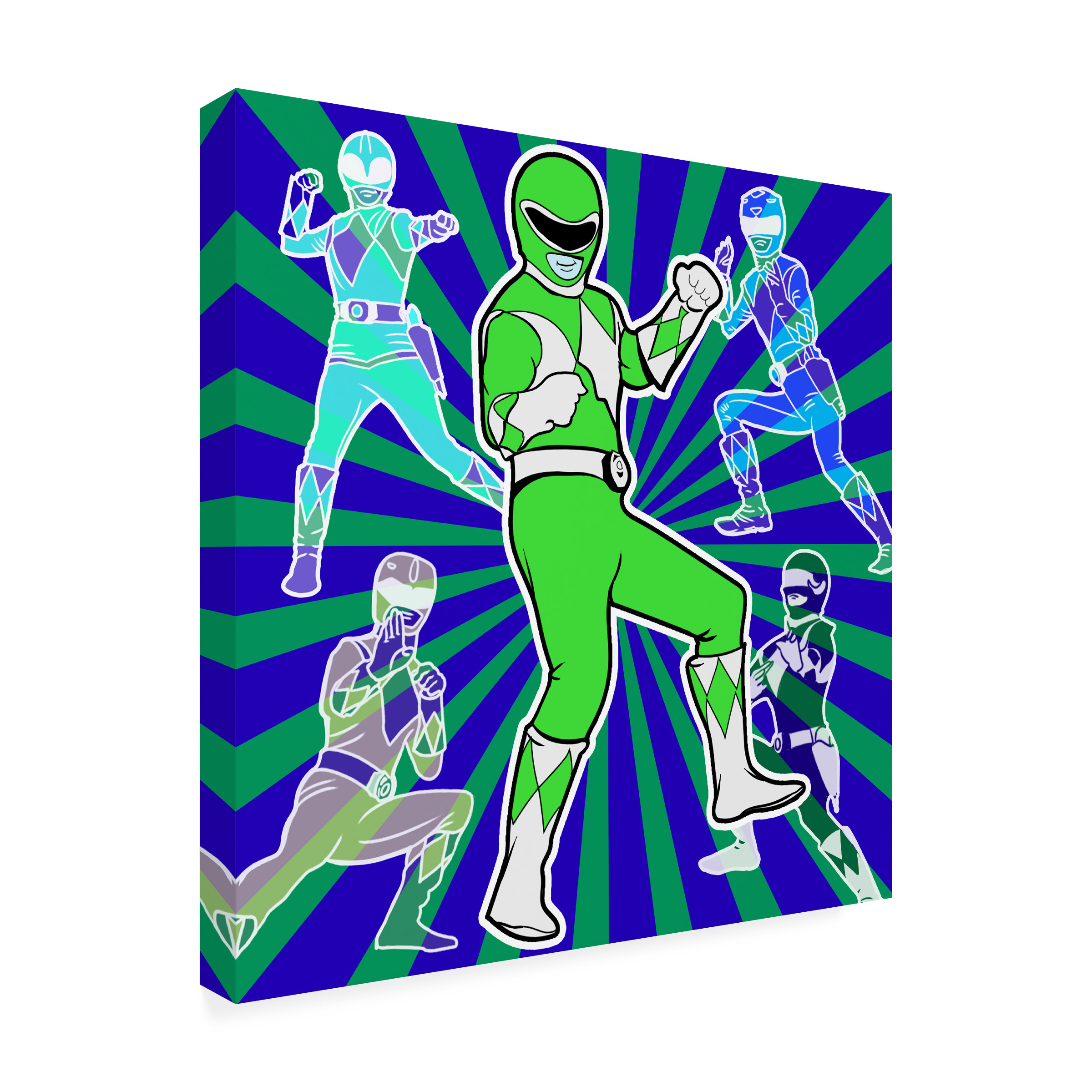 Trademark Fine Art 'Power Ranger' Canvas Art by ALI Chris