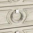 thumbnail image 4 of Coast To Coast Imports Reeds White Three Drawer Chairside Chest, 4 of 10