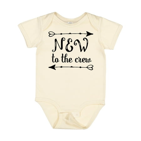 

Inktastic Baby New to the Crew Arrows Gift Baby Boy or Baby Girl Bodysuit