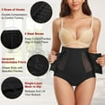 thumbnail image 4 of Lilvigor Tummy Shaper for Women Butt Lifter Shapewear High Waist Trainer Panties Body Shaper Corset Compression Underwear, 4 of 7