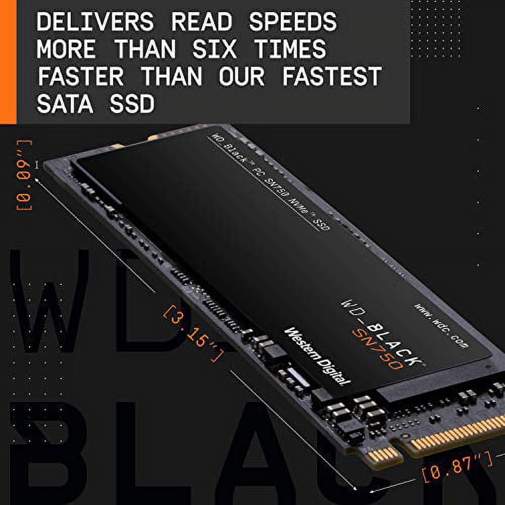 WD Black SN750 NVMe SSD WDBRPG0010BNC SSD TB internal M