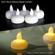 thumbnail image 5 of Juego de velas de luz Led con forma de vela pequeña sin llama, velas candelitas con pilas blancas cálidas para fiesta en casa de vacaciones, 5 of 5