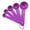 Purple, variant on Wovilon Measuring Spoons, Teaspoons Measuring, Spoons 5Pcs/Set Measuring Spoon for Baking Plastic Teaspoon Tablespoon Utensil Kitchen