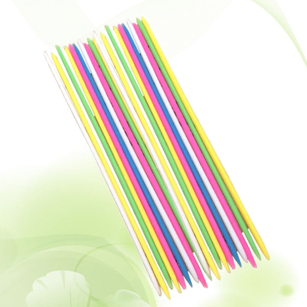 Gymnture 30pcs Classic Pickup Sticks for Kids Party Supplies (Mixed Color)