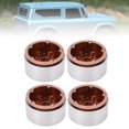 thumbnail image 4 of RC Car Wheel Hub, High Accuracy Durable Metal Wheel Hub 4PCS With Screw For 2.2 Inch Tire ANGGREK Otros, 4 of 8