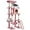 Pink, variant on SAEWUD 63-Inch Multi-Level Cat Tree Tower for Indoor Cats, Tall Cat Furniture with Scratching Posts, Cozy Condo & Perches, Activity Center for Kittens and Adult Cats -Green
