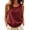 Wine, variant on SwiftWear Women's Cotton Linen Pocket Tank Top, Crew Neck Sleeveless Basic Relaxed Fit Summer & Casual Everyday Top