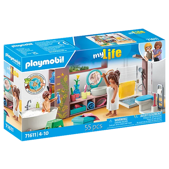 Playmobil #71611 Bathroom with Shower - Brand New!