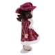 thumbnail image 3 of Figuras de Muñeca de Muchacha de de con Ropa Rojo de Tela Escocesa Sunnimix Muñecas en miniatura de casa de muñecas, 3 of 8