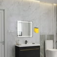 thumbnail image 2 of Toothbrush rack punch-free mouthwash cup toothbrush cup wall-mounted, 2 of 7
