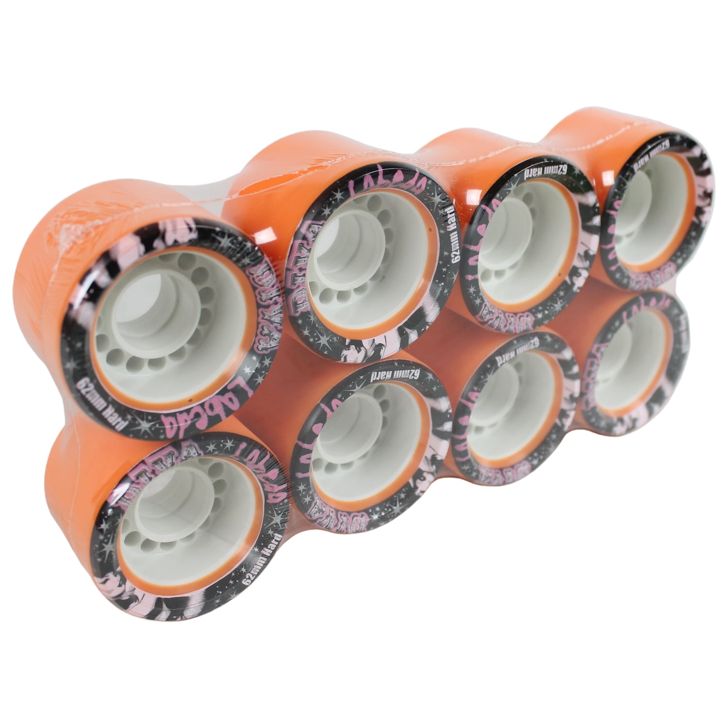 Labeda Quad Wheels Speed Jam Derby Roller Skate Diva Hard Classic 62mm