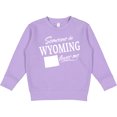 thumbnail image 2 of Inktastic Someone in Wyoming Loves Me Toddler Sweatshirt, 2 of 4