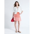thumbnail image 3 of Free Assembly's Women's Cotton Crochet Cardigan Sweater with Puff Sleeves, Sizes XS-4X, 3 of 6