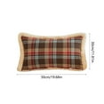 thumbnail image 2 of Hwkond Couch Throw Pillows New Fashion Classic Christmas Style Pillow Cover Christmas Holiday Embroidered Cushion Cover,MulticolorB, 2 of 5