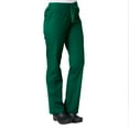 thumbnail image 3 of Maevn Red Panda Women's V-Neck Two Pocket Solid Top &Half Elastic Pant Scrub Set, 3 of 5