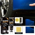 thumbnail image 4 of Kit de cera reparadora de rayones de pintura para automóviles con pasta pulidora, 120 ml, para superficies de plástico, vinilo, caucho y cuero. Incluye ceras, esponjas y papel de lija., 4 of 9