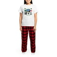 thumbnail image 4 of CafePress - Irish Brigade At Antietam Women's Light Pajamas - Women's Short Sleeve Print T-Shirt and Pants Light Cotton Pajama Set, 4 of 7